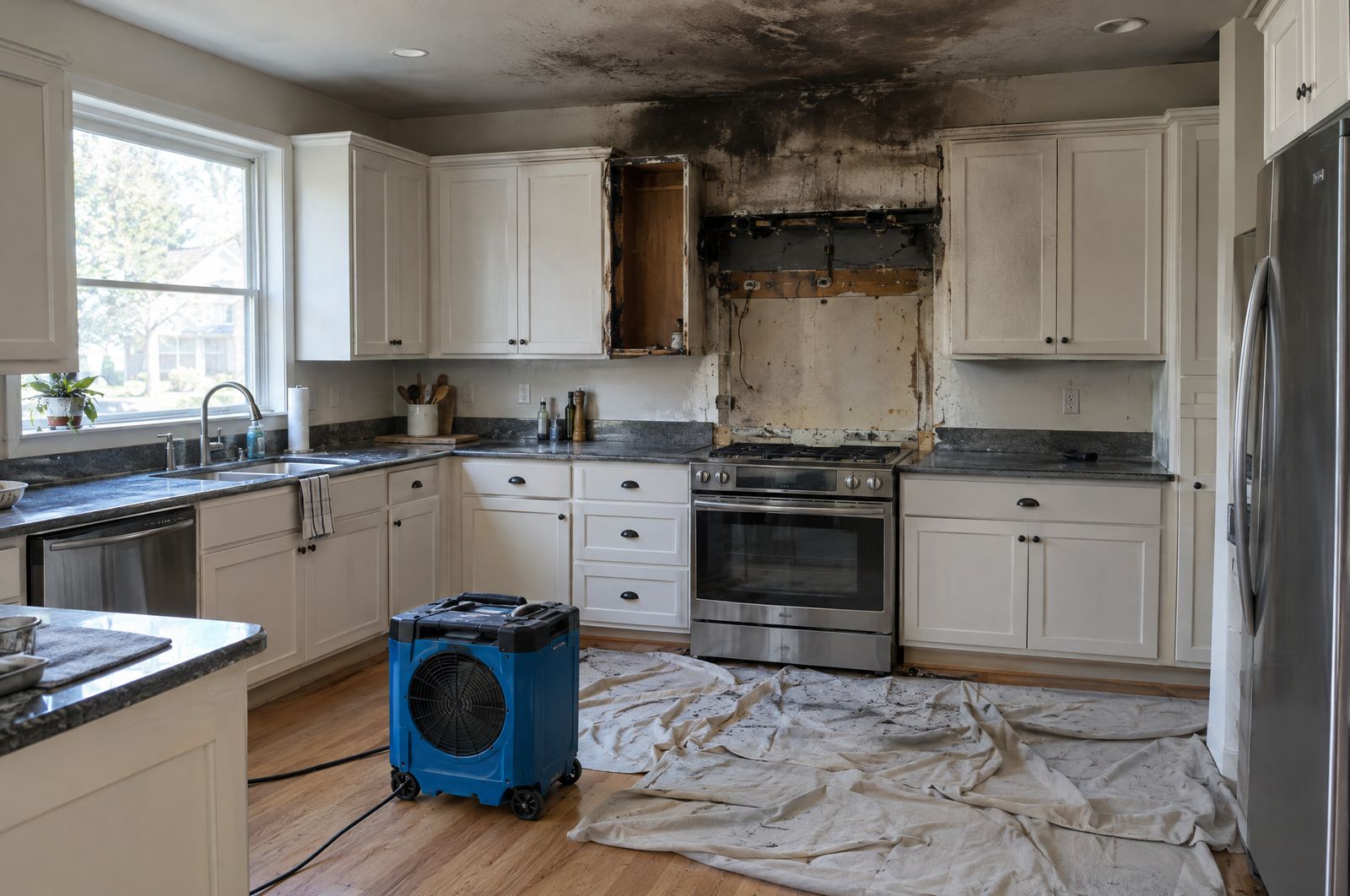 Fire & Smoke Damage Restoration by ONIT Solutions